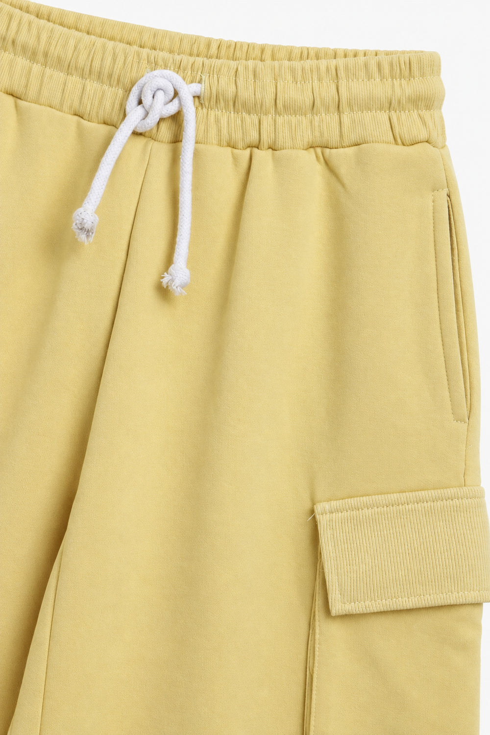 Women Branded Cargo Pajama - Yellow