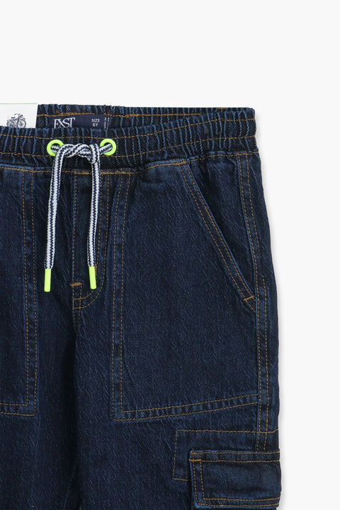 Denim Cargo Pant