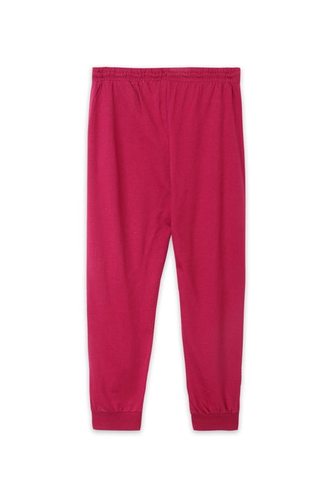 Women Branded Trouser - Fuschia