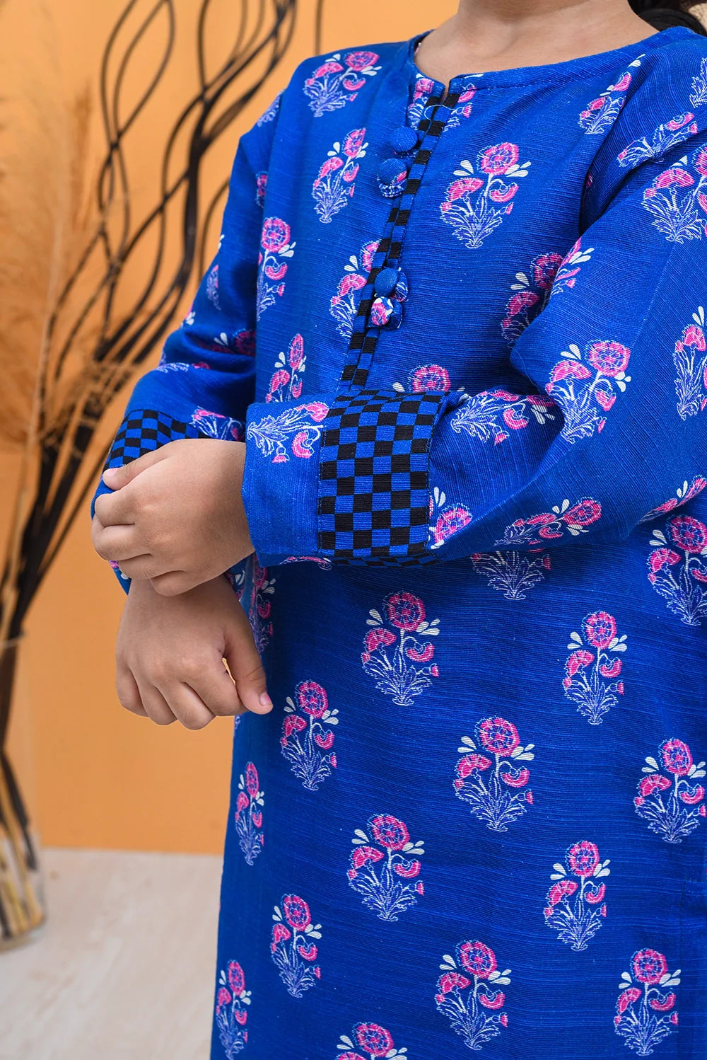 2 PIECE PRINTED KHADDAR SUIT
