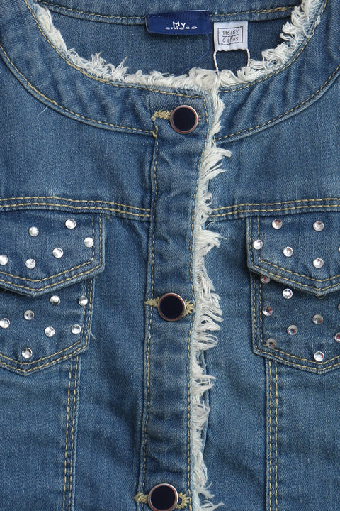 Girl Branded Chicco Denim Jacket - M/Blue