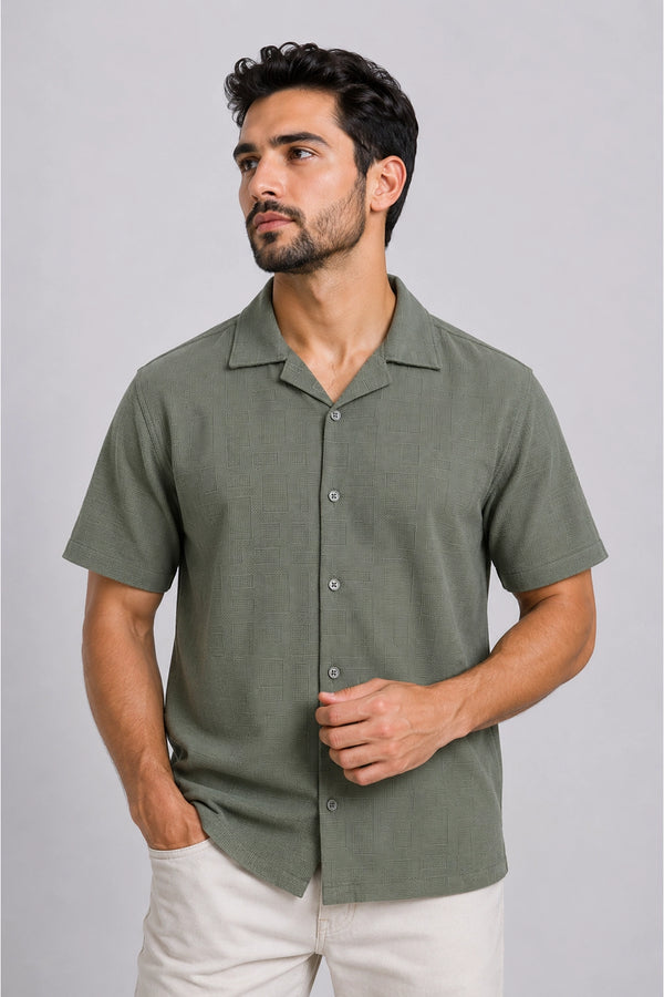 Jacquard Hawaii Shirt