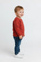 Boys Branded Graphic Sweatshirt - Orange