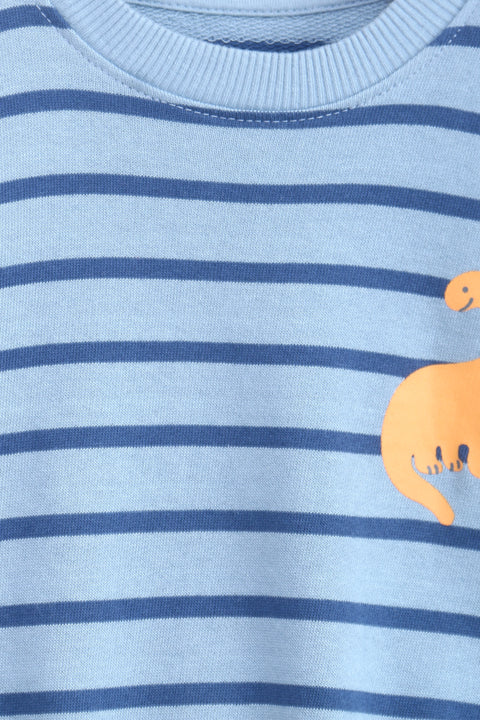 Boys Branded Graphic Sweatshirt - Blue