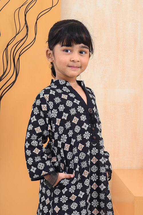 2 PIECE PRINTED KHADDAR SUIT