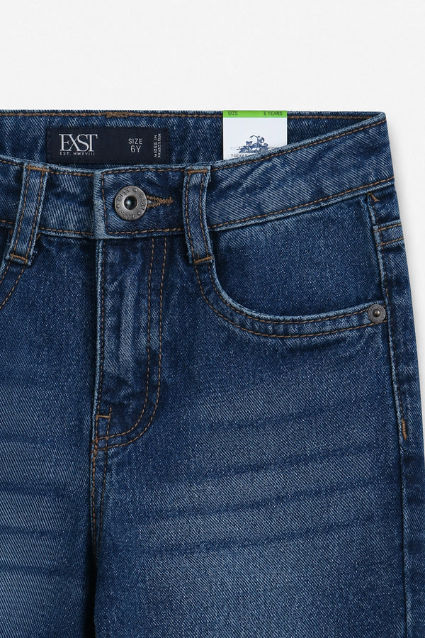 Straight Fit Denim Pant