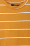 Boys Branded Linings T-Shirt - Mustard