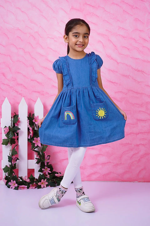 DENIM FROCK