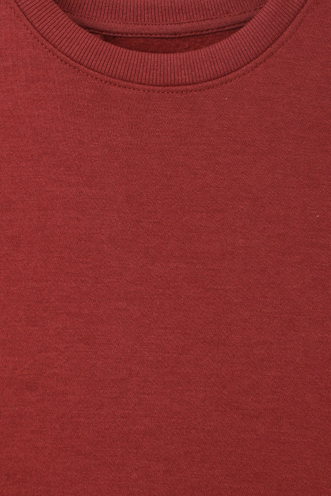 Men Lefties Basic Sweatshirt - Maroon