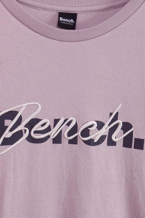 Women Graphic Sweatshirt (Brand: Bench) - Tea pink