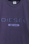 Men Branded Embroidered Tee - Purple