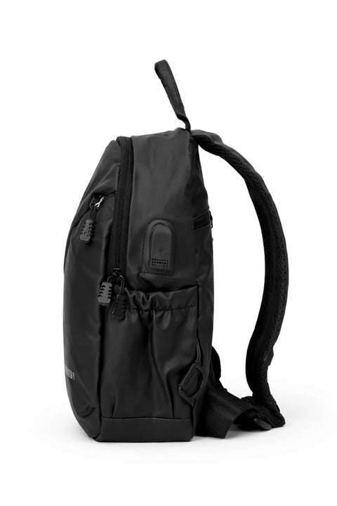 Single Strap Crossbody Bag - Black