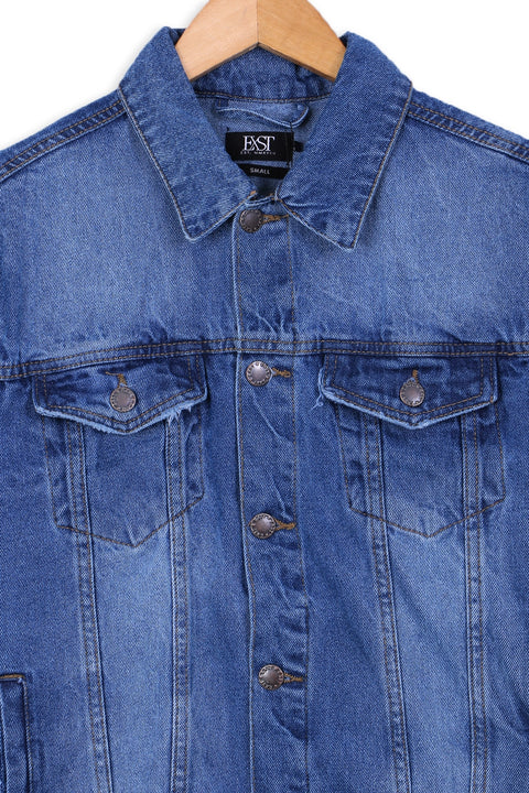 Men Denim Jacket M404-2023 - M/Blue