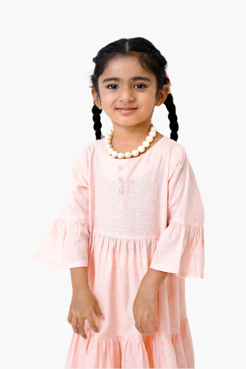 JACQUARD LONG DRESS
