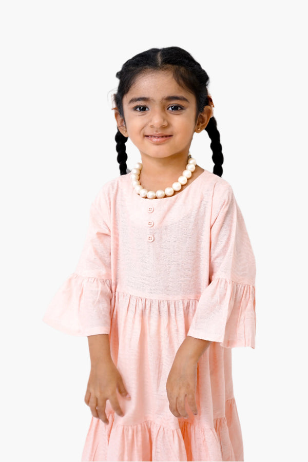 JACQUARD LONG DRESS