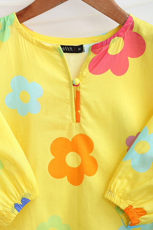 PRINTED LAWN FROCK
