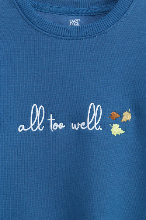 EMBROIDERED SWEATSHIRT