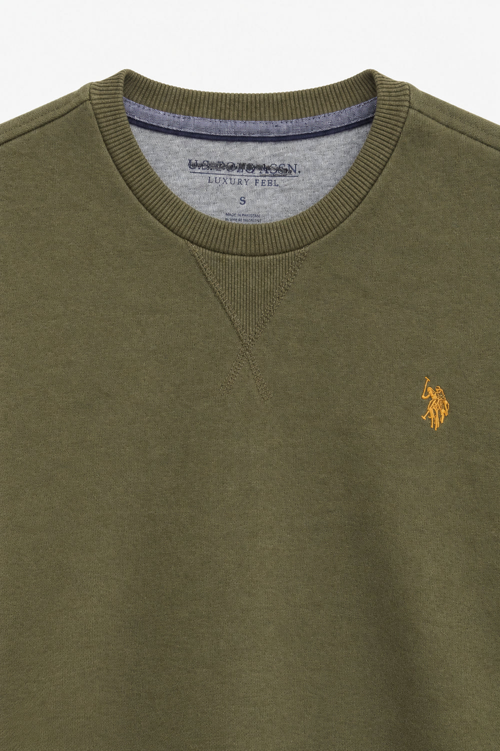 Men U.S. Polo Basic Sweatshirt - Green