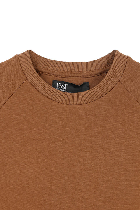 Men INV Stitch Sweatshirt MS02 - Brown