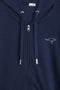 Women Kangroos Hoodie Zipper - Navy