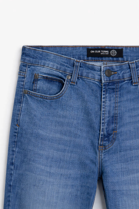 Men Branded Denim Jeans - M/Blue