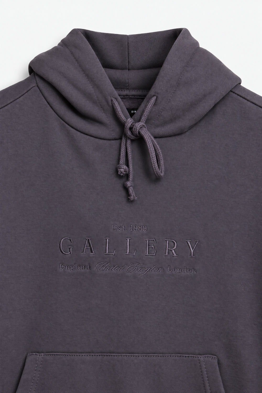 Women Branded Graphic Pullover Hoodie - D/Purple