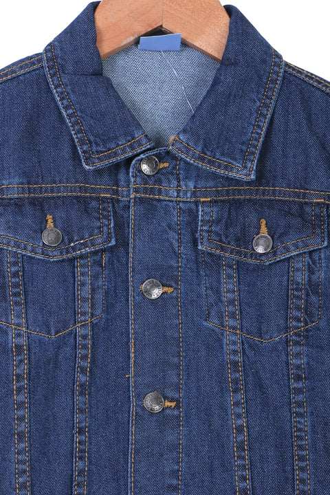 Girl Prenatal Denim Jacket - M/Blue
