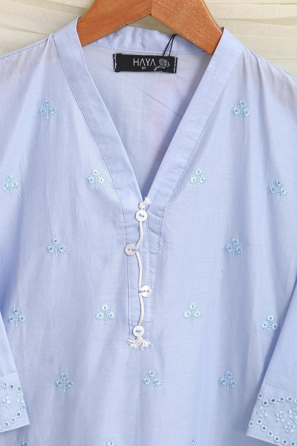 2 PIECE EMB LAWN SUIT