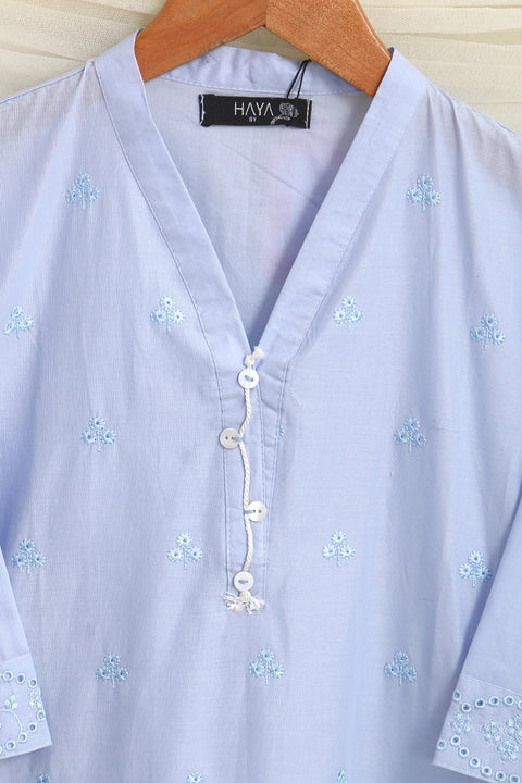 2 PIECE EMB LAWN SUIT