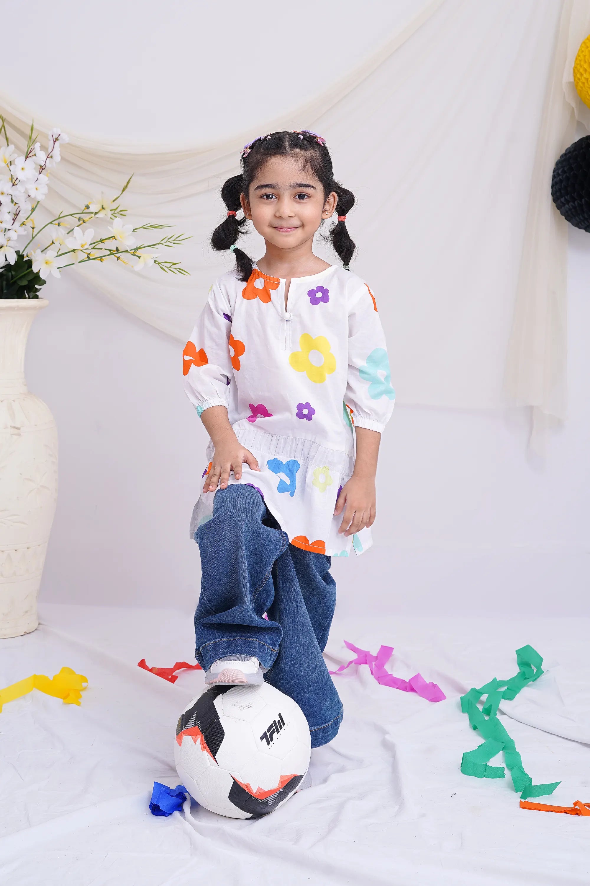 PRINTED LAWN FROCK