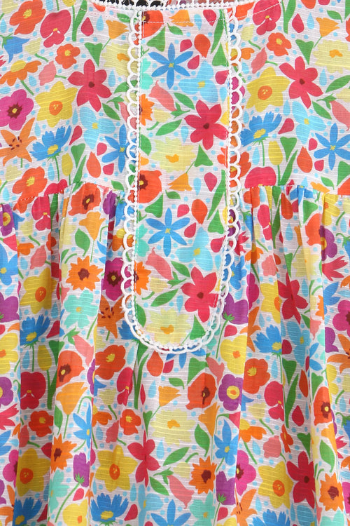 PRINTED LAWN FROCK