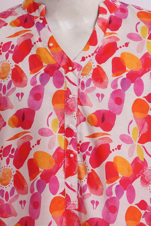 2 PIECE PRINTED LAWN SUIT