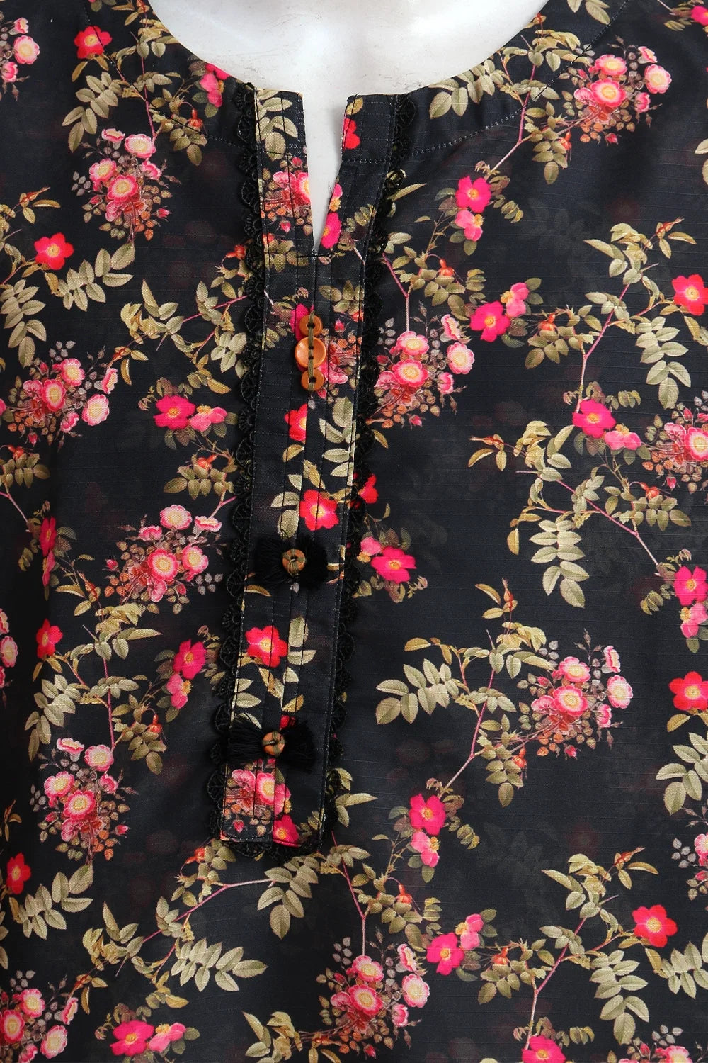 PRINTED SLUB SHIRT