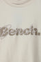 Women Graphic Sweatshirt (Brand: Bench) - White Cream