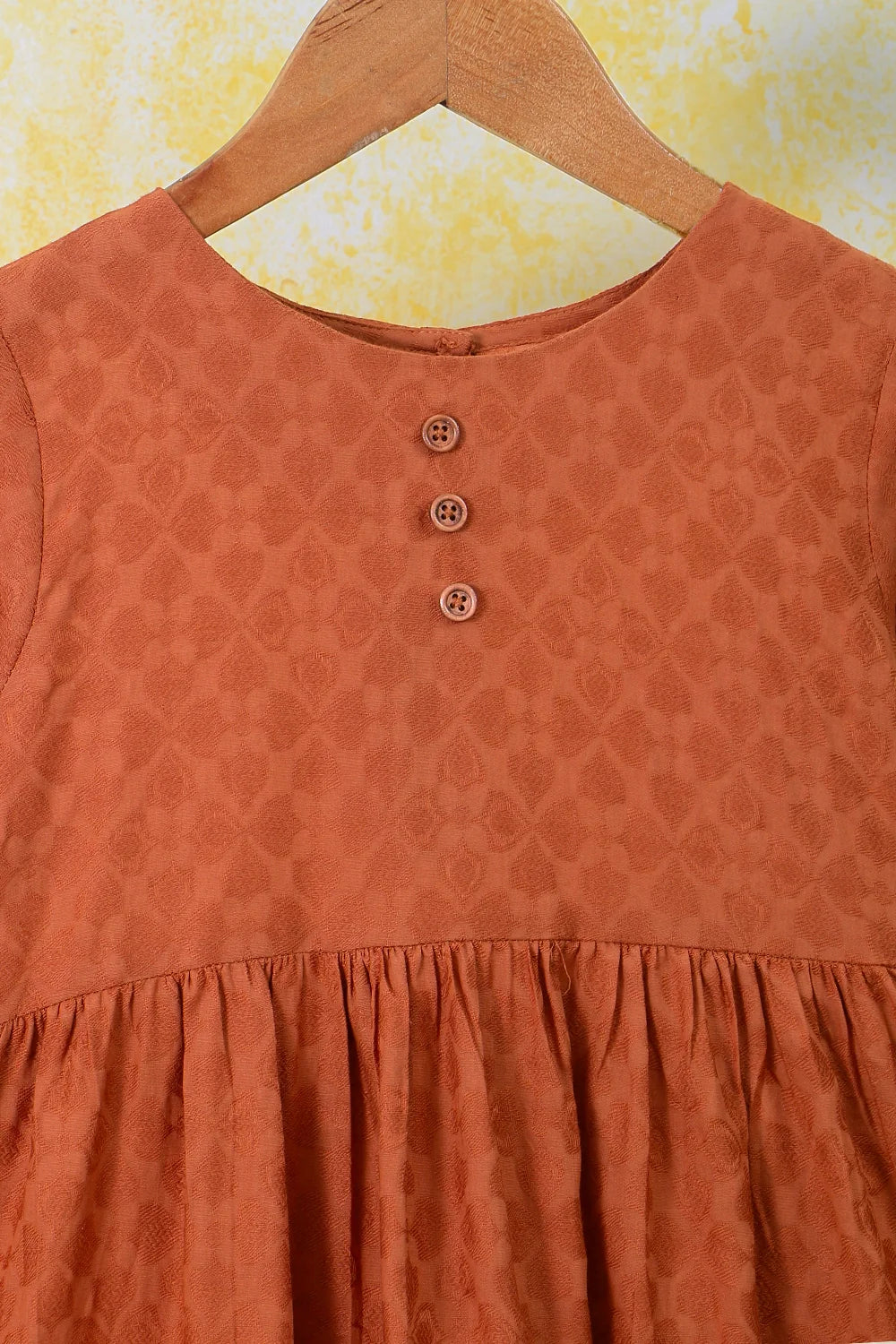 JACQUARD LONG DRESS