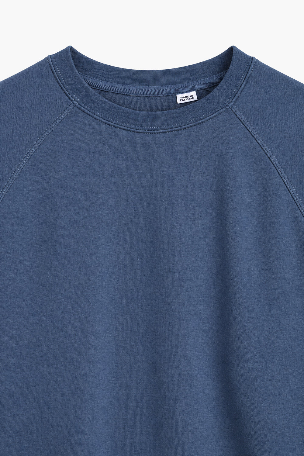 Men Branded Fleece Sweatshirt - Blue