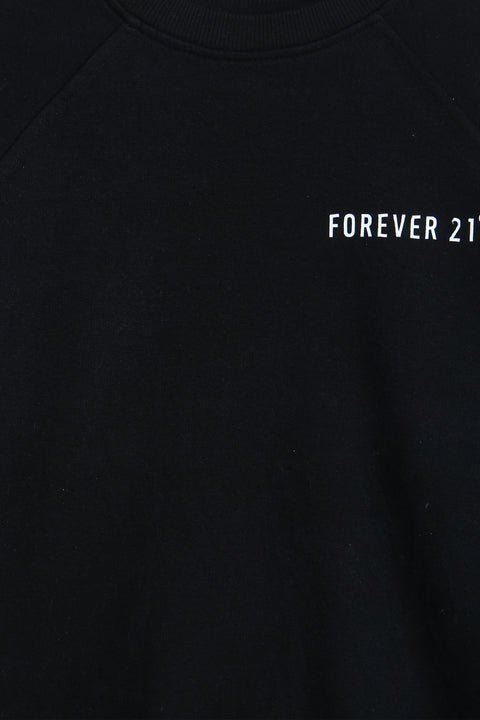 Women Branded Sweatshirt - Black