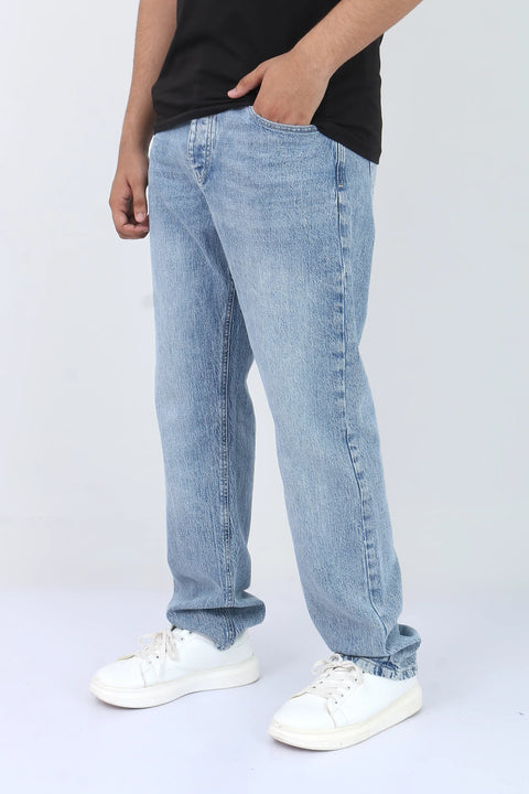Man District Denim Jeans - L/Blue