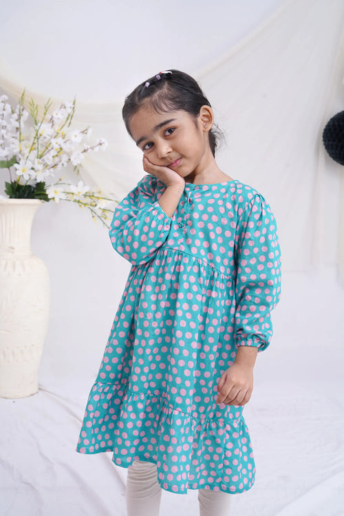PRINTED LAWN FROCK