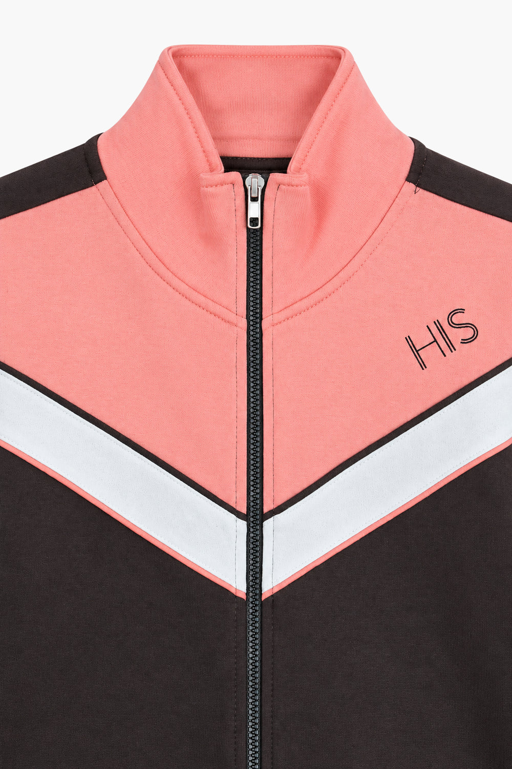 Women Branded Zipper - D/Grey