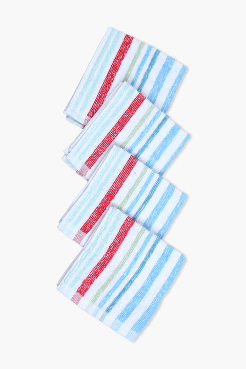Wash Towel Pack Of 4 12X12"
