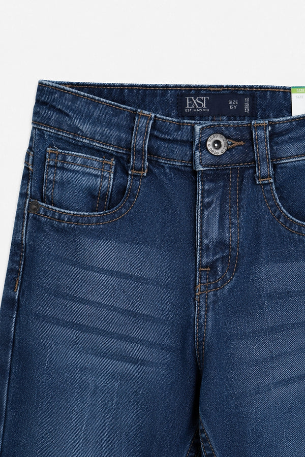 Straight Fit Denim Pant