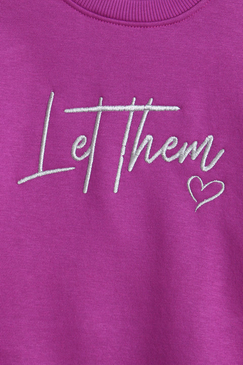 EMBROIDERED SWEATSHIRT