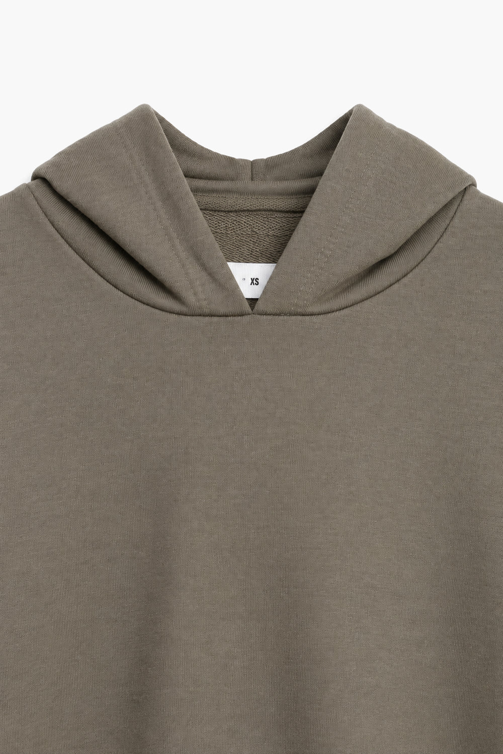 Women Branded Terry Pullover Hoodie - Green