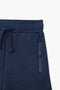 Boy Branded Short - D/Blue