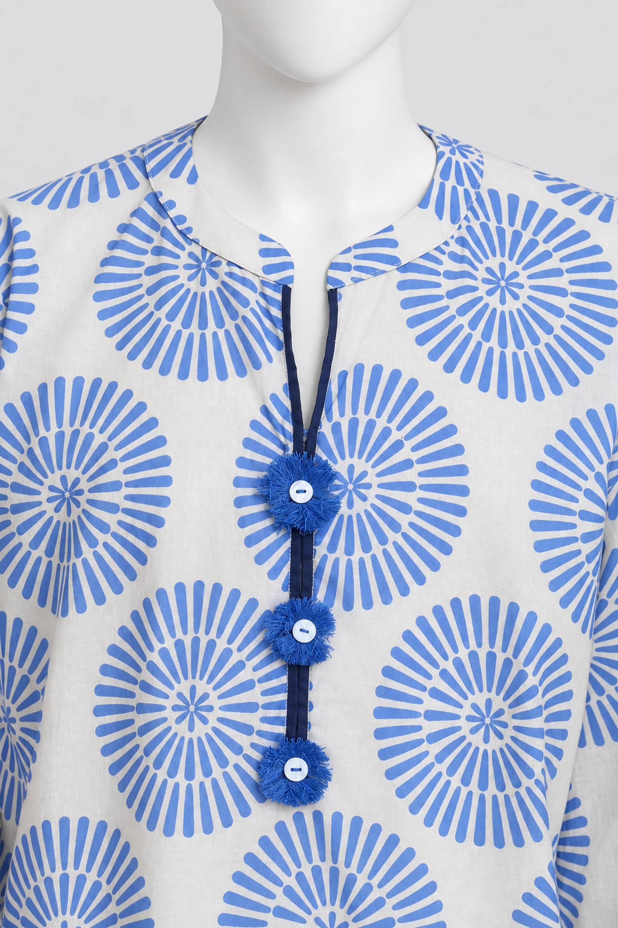 PRINTED LAWN SUIT