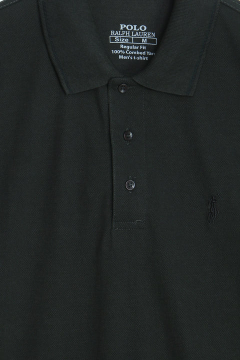 Men Pique Polo - Deep Forest Green