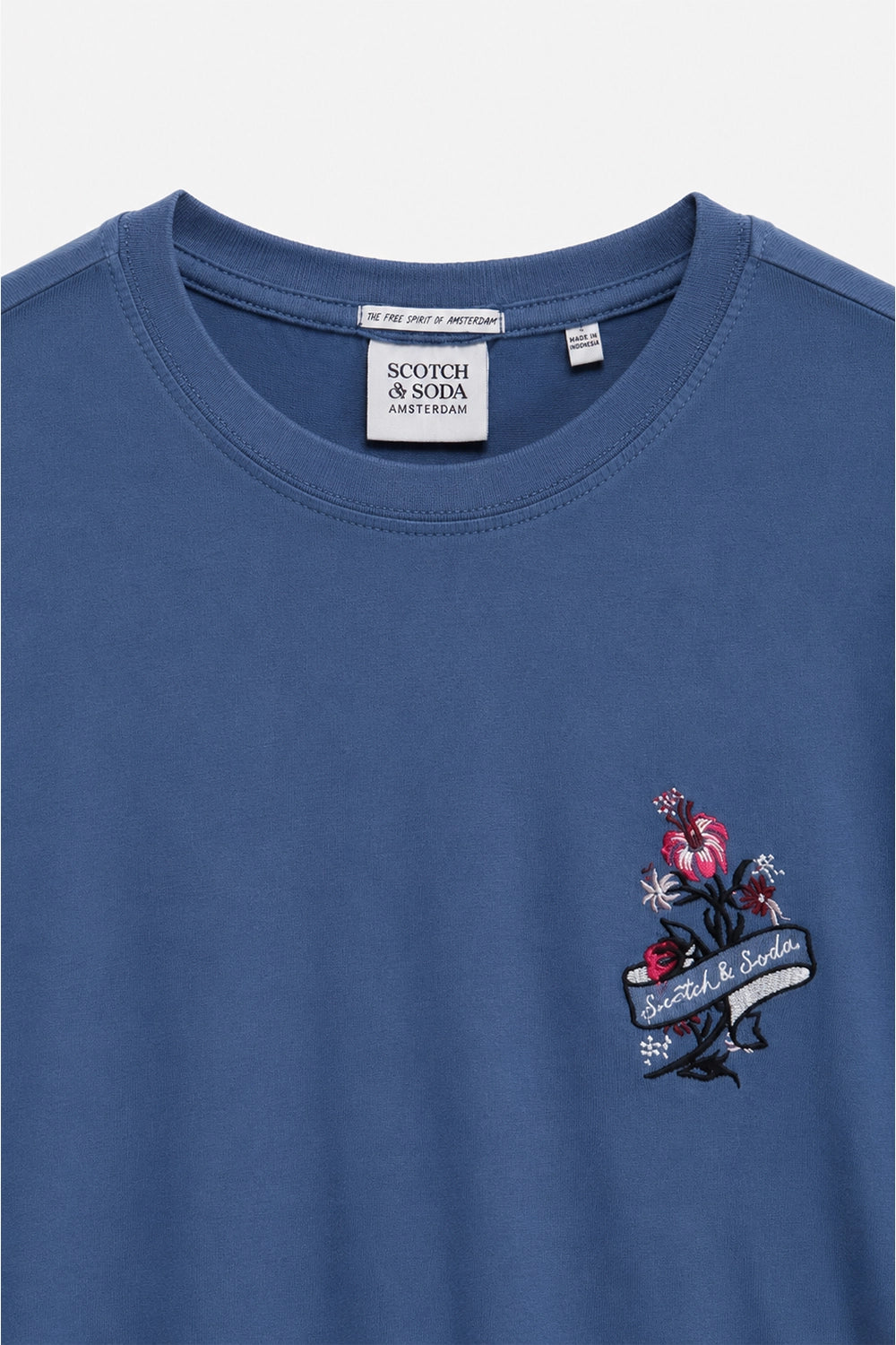 Women's Branded Graphic T-Shirt - Blue