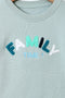 Girls Branded Graphic Sweatshirt - L/Green