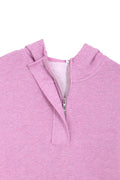 Women Branded Hoodie Sweatshirt - Purple